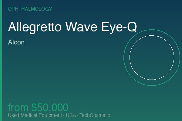 Used Allegretto Wave Eye-Q by Alcon