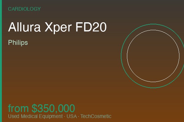 Used Allura Xper FD20 by Philips