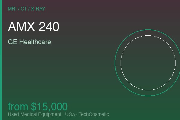 Used AMX 240 by GE Healthcare