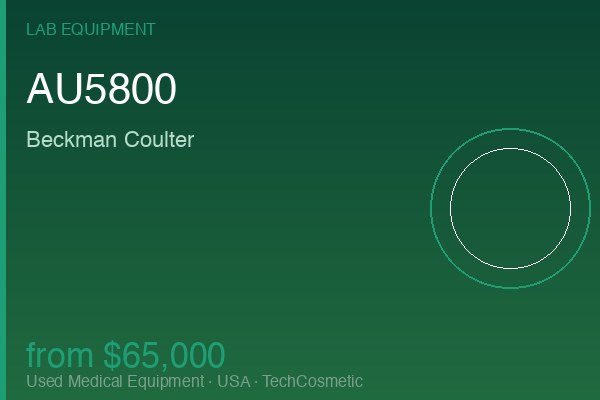 Used AU5800 by Beckman Coulter