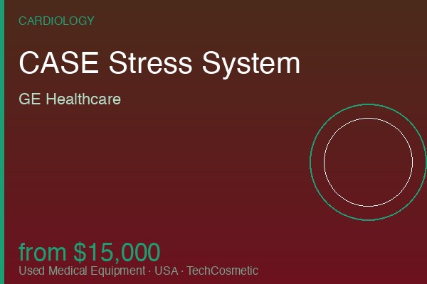 Used CASE Stress System by GE Healthcare