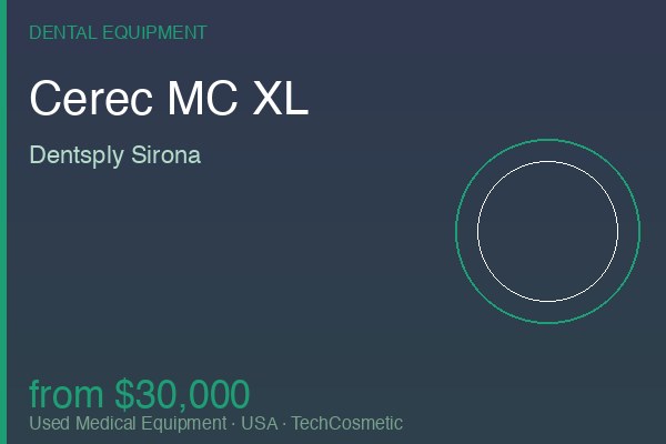 Used Cerec MC XL by Dentsply Sirona