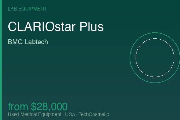 Used CLARIOstar Plus by BMG Labtech