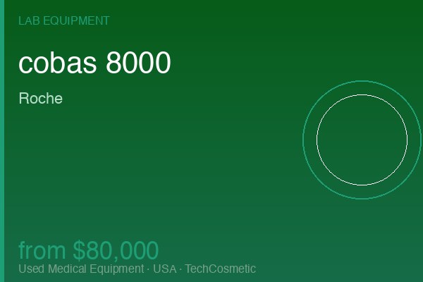 Used cobas 8000 by Roche