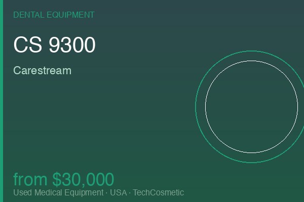 Used CS 9300 by Carestream