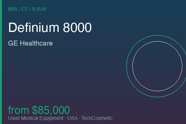 Used Definium 8000 by GE Healthcare