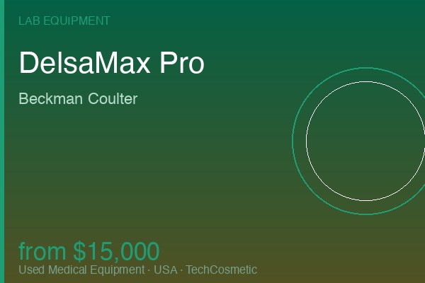 Used DelsaMax Pro by Beckman Coulter