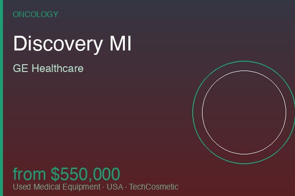 Used Discovery MI by GE Healthcare