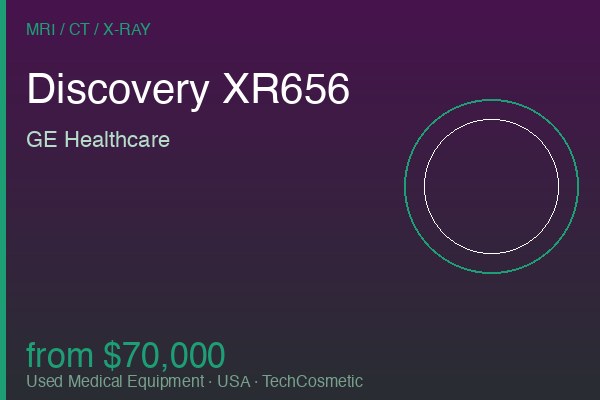 Used Discovery XR656 by GE Healthcare