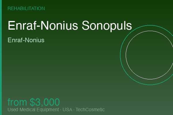 Used Enraf-Nonius Sonopuls by Enraf-Nonius