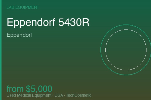 Used Eppendorf 5430R by Eppendorf