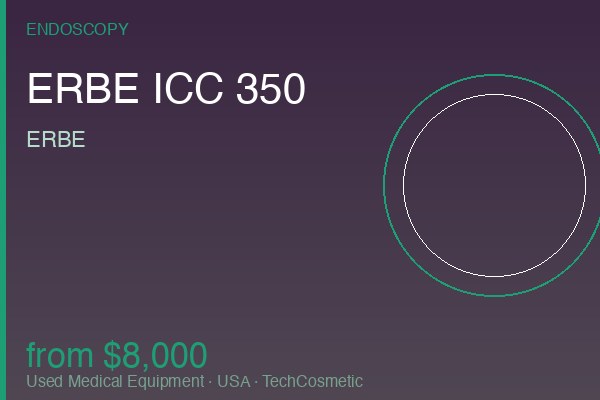 Used ERBE ICC 350 by ERBE