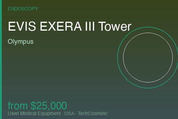 Used EVIS EXERA III Tower by Olympus