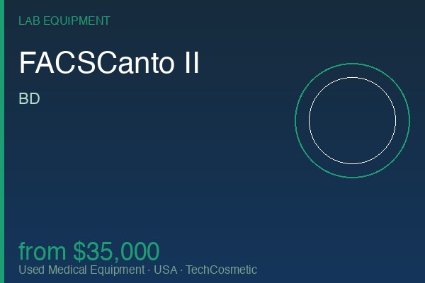 Used FACSCanto II by BD
