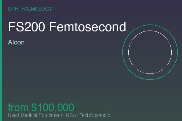 Used FS200 Femtosecond by Alcon