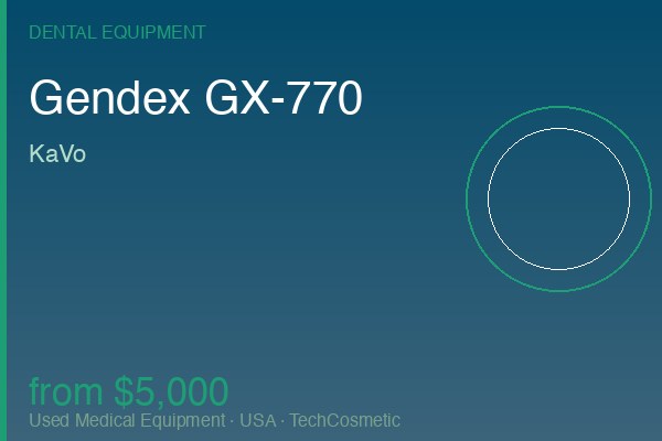 Used Gendex GX-770 by KaVo