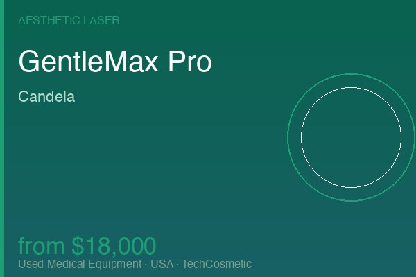 Used GentleMax Pro by Candela