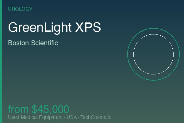 Used GreenLight XPS by Boston Scientific
