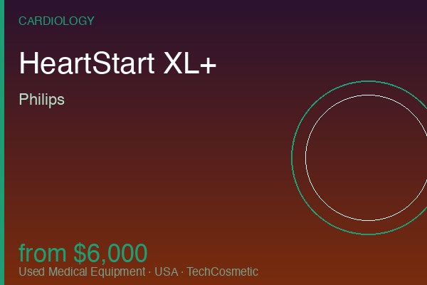 Used HeartStart XL+ by Philips