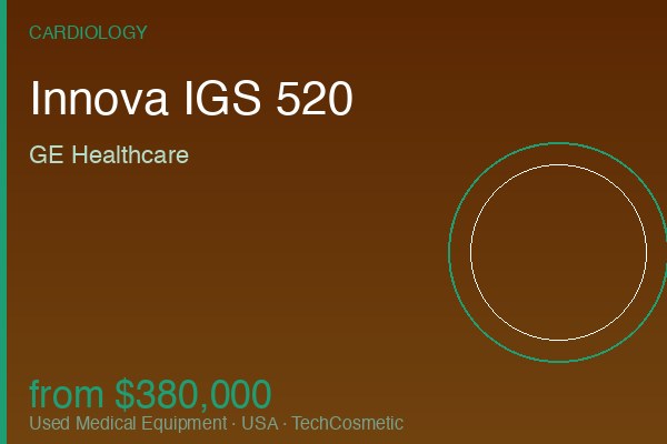 Used Innova IGS 520 by GE Healthcare