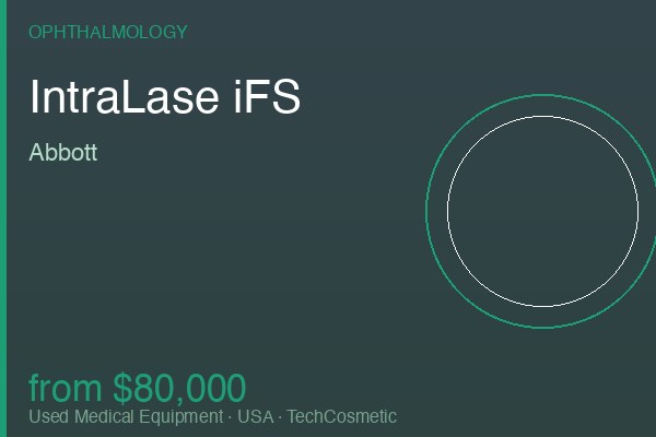 Used IntraLase iFS by Abbott