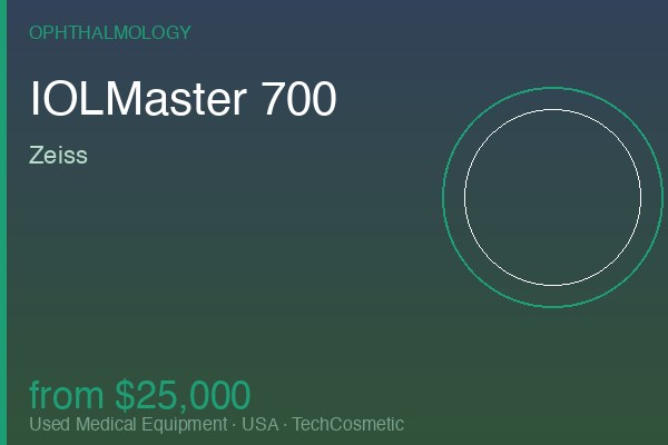 Used IOLMaster 700 by Zeiss