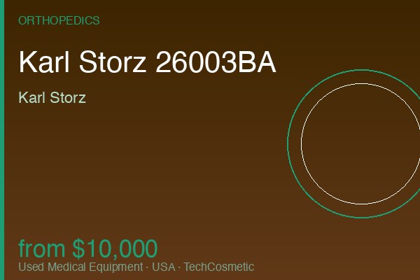 Used Karl Storz 26003BA by Karl Storz