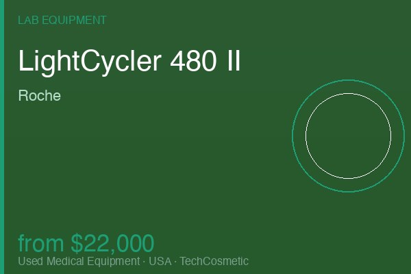 Used LightCycler 480 II by Roche