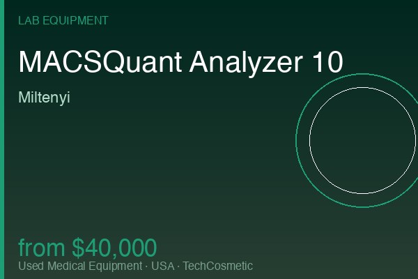 Used MACSQuant Analyzer 10 by Miltenyi