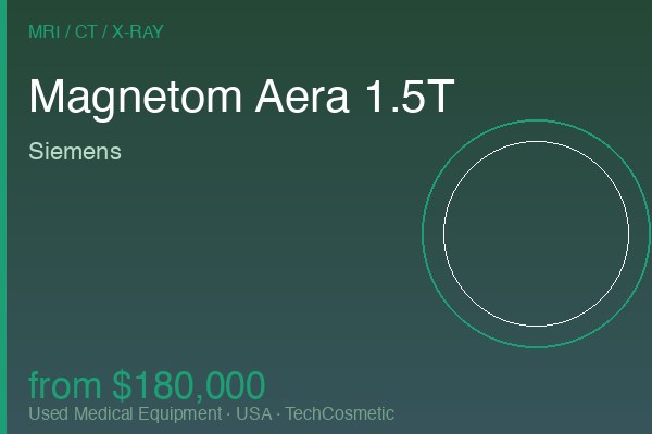 Used Magnetom Aera 1.5T by Siemens