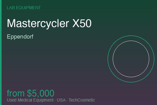 Used Mastercycler X50 by Eppendorf
