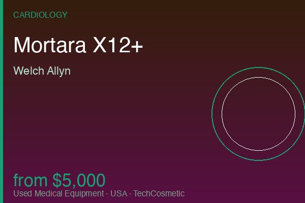 Used Mortara X12+ by Welch Allyn