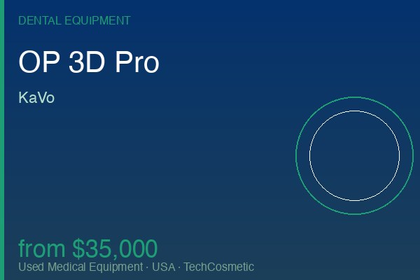 Used OP 3D Pro by KaVo