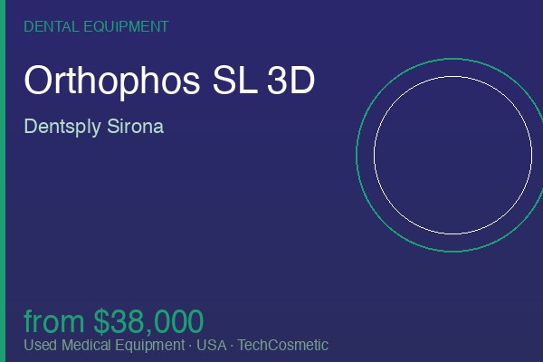 Used Orthophos SL 3D by Dentsply Sirona