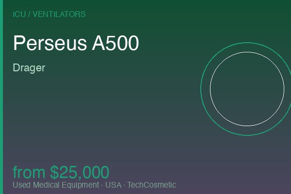 Used Perseus A500 by Drager