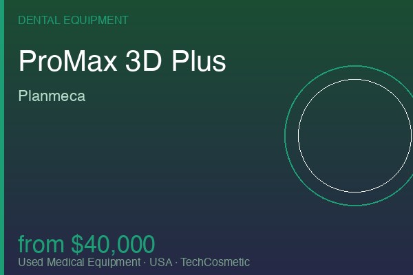Used ProMax 3D Plus by Planmeca