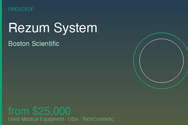 Used Rezum System by Boston Scientific