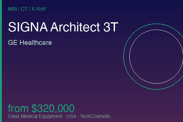 Used SIGNA Architect 3T by GE Healthcare