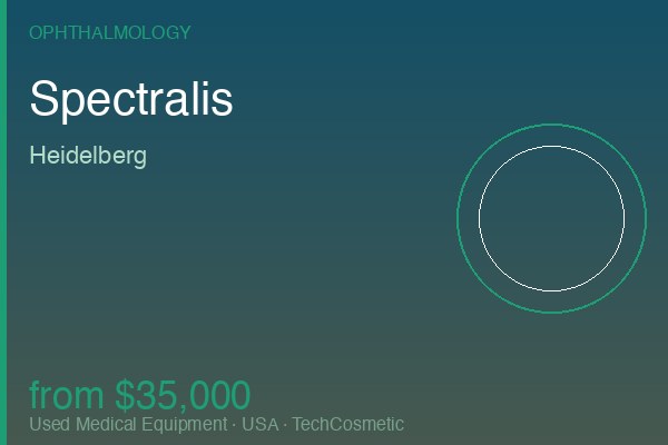 Used Spectralis by Heidelberg