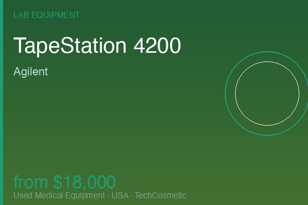 Used TapeStation 4200 by Agilent
