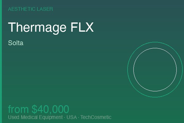 Used Thermage FLX by Solta