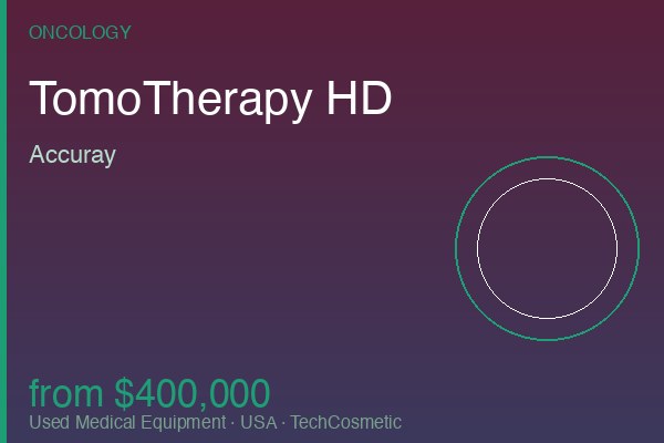Used TomoTherapy HD by Accuray