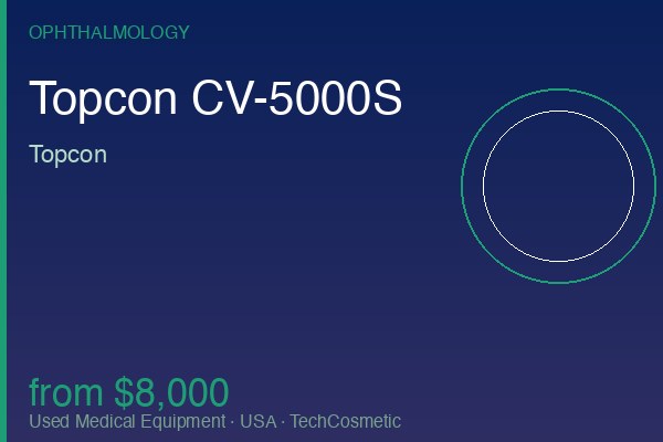 Used Topcon CV-5000S by Topcon