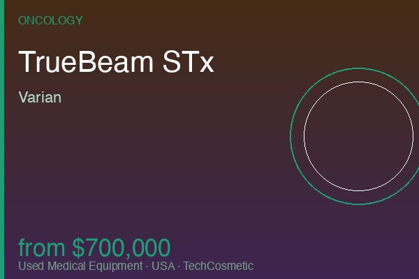 Used TrueBeam STx by Varian