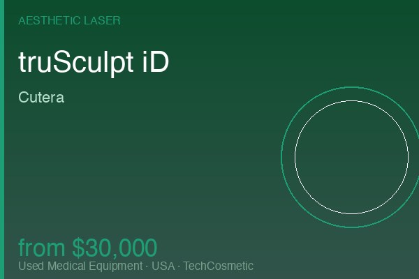 Used truSculpt iD by Cutera