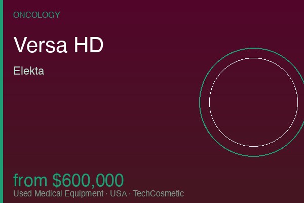 Used Versa HD by Elekta