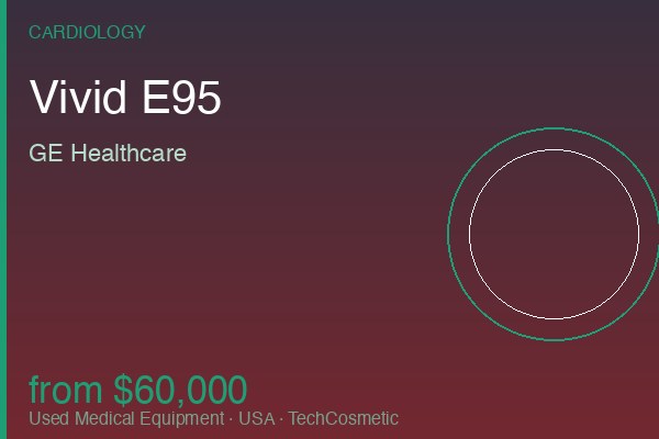 Used Vivid E95 by GE Healthcare