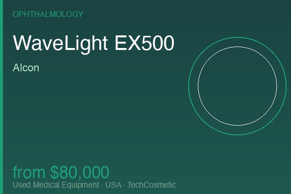 Used WaveLight EX500 by Alcon
