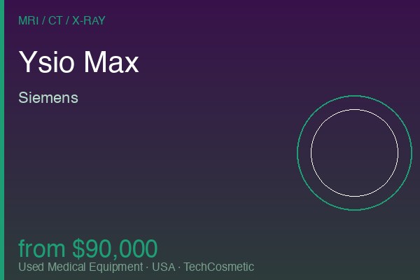 Used Ysio Max by Siemens