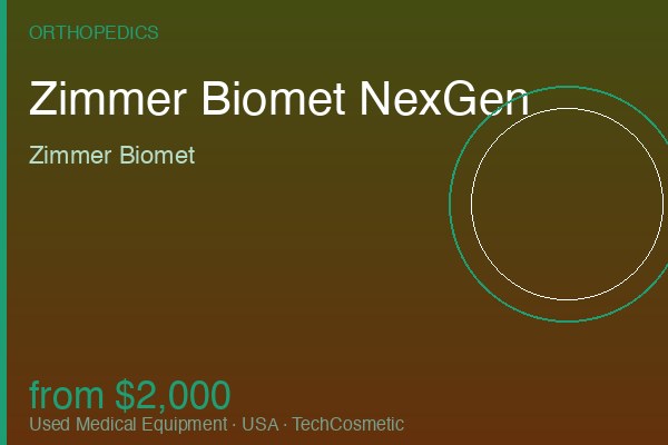 Used Zimmer Biomet NexGen by Zimmer Biomet